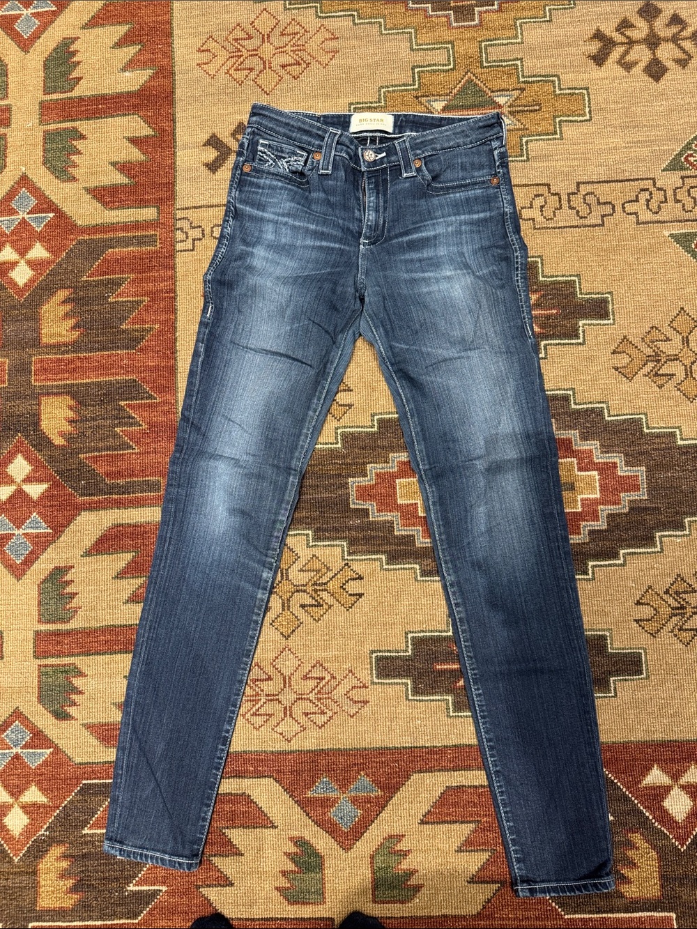 Big Star Skinny Jeans - Washed Blue